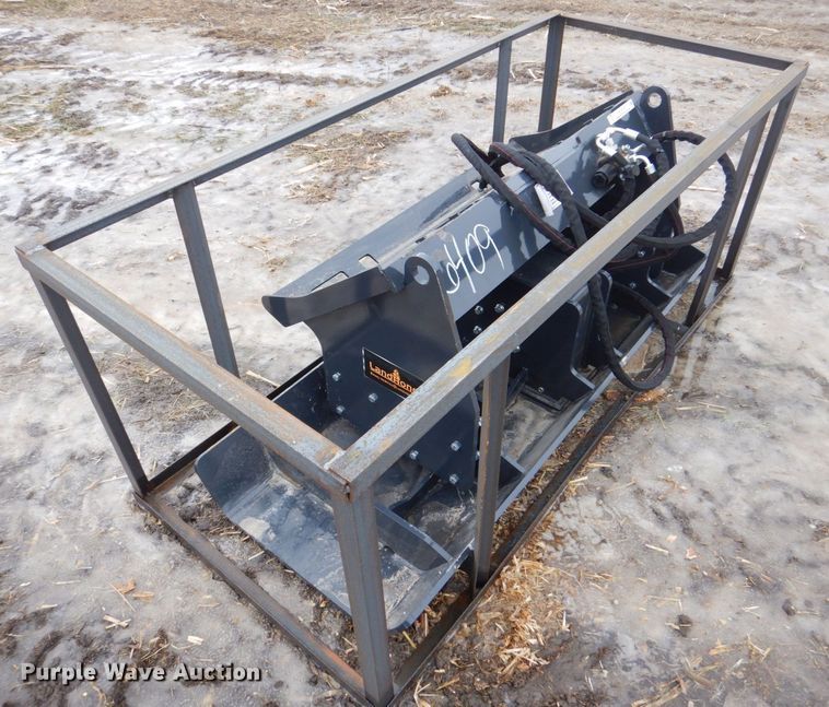 image for item MJ9954 Land Honor  skid steer plate compactor