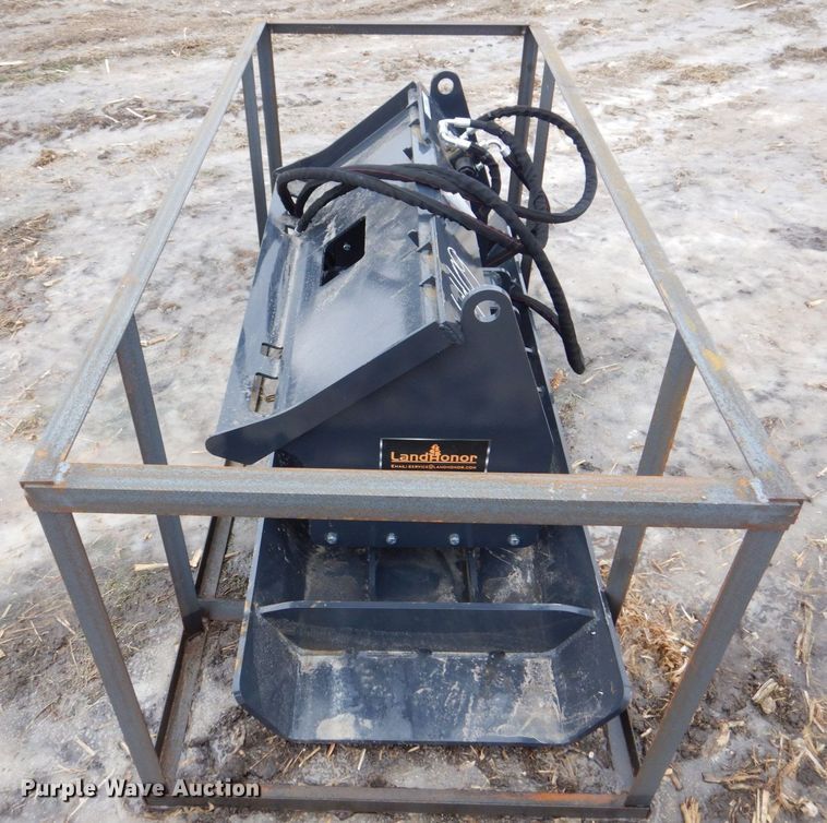 image for item MJ9954 Land Honor  skid steer plate compactor