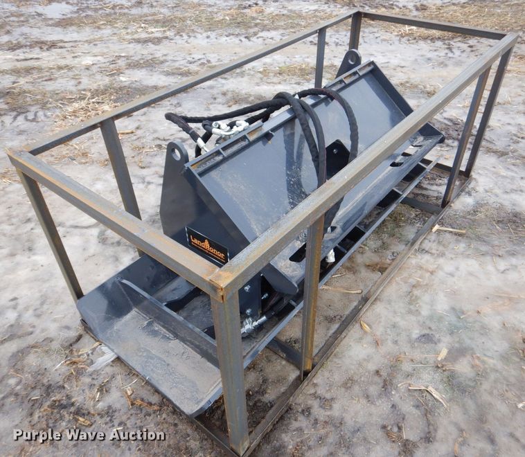image for item MJ9954 Land Honor  skid steer plate compactor