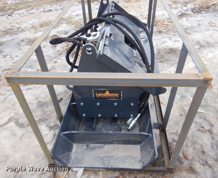 image for item MJ9954 Land Honor  skid steer plate compactor