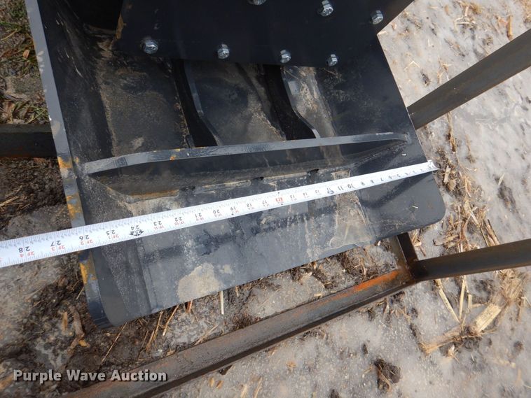 image for item MJ9954 Land Honor  skid steer plate compactor