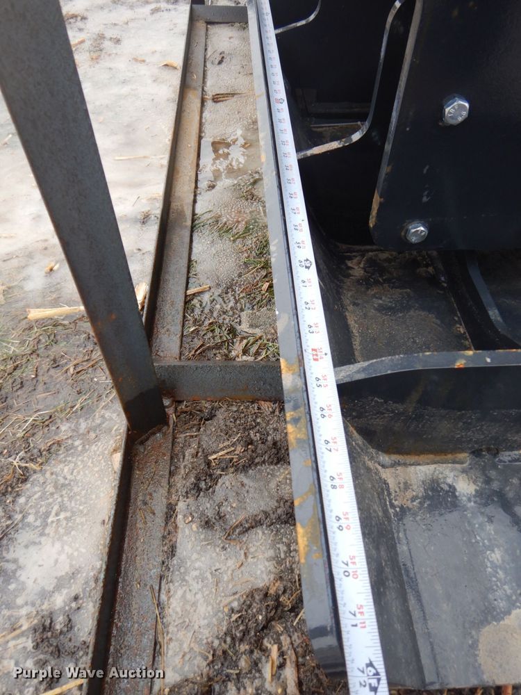 image for item MJ9954 Land Honor  skid steer plate compactor