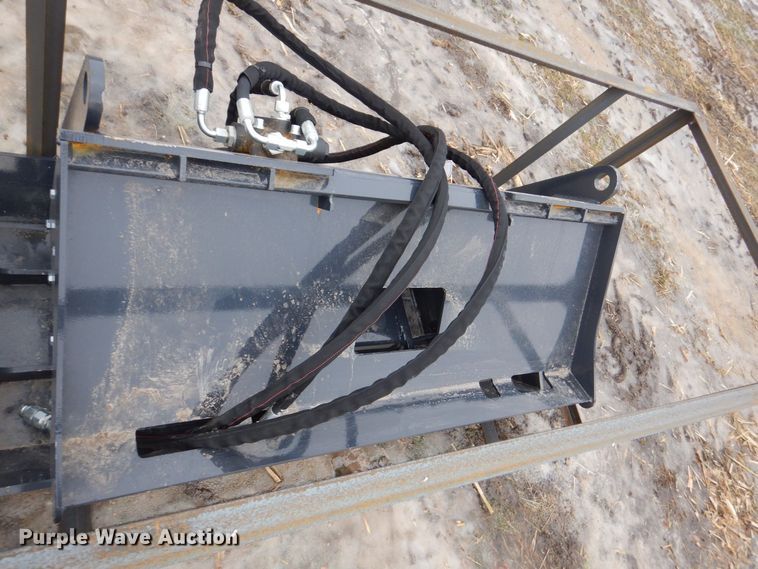 image for item MJ9954 Land Honor  skid steer plate compactor