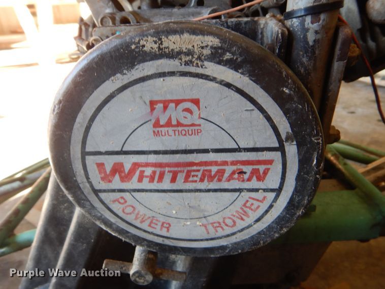 image for item MM9581 Whiteman Multiquip  power trowel