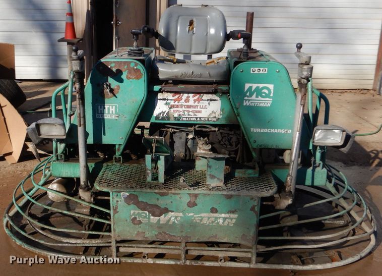 image for item MM9587 Whiteman HTH  power trowel