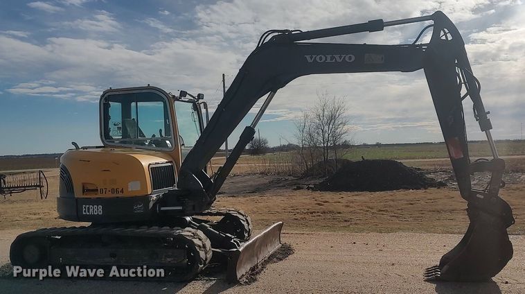 image for item MM9872 2007 Volvo ECR88  mini excavator