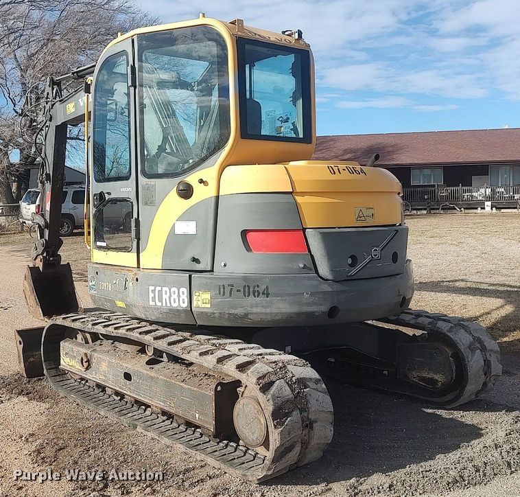 image for item MM9872 2007 Volvo ECR88  mini excavator
