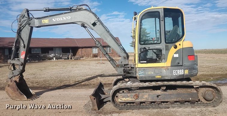 image for item MM9872 2007 Volvo ECR88  mini excavator