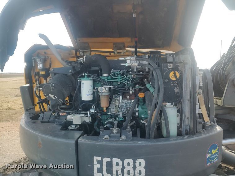 image for item MM9872 2007 Volvo ECR88  mini excavator