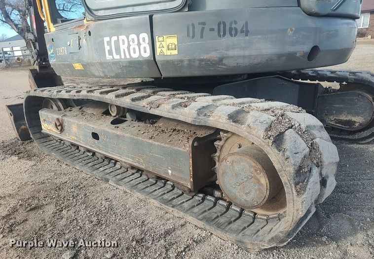 image for item MM9872 2007 Volvo ECR88  mini excavator