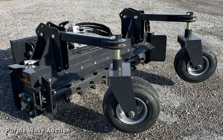 image for item MW9446 LandHonor  skid steer power rake