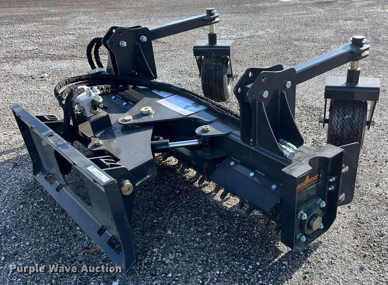 image for item MW9446 LandHonor  skid steer power rake