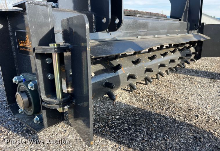 image for item MW9446 LandHonor  skid steer power rake