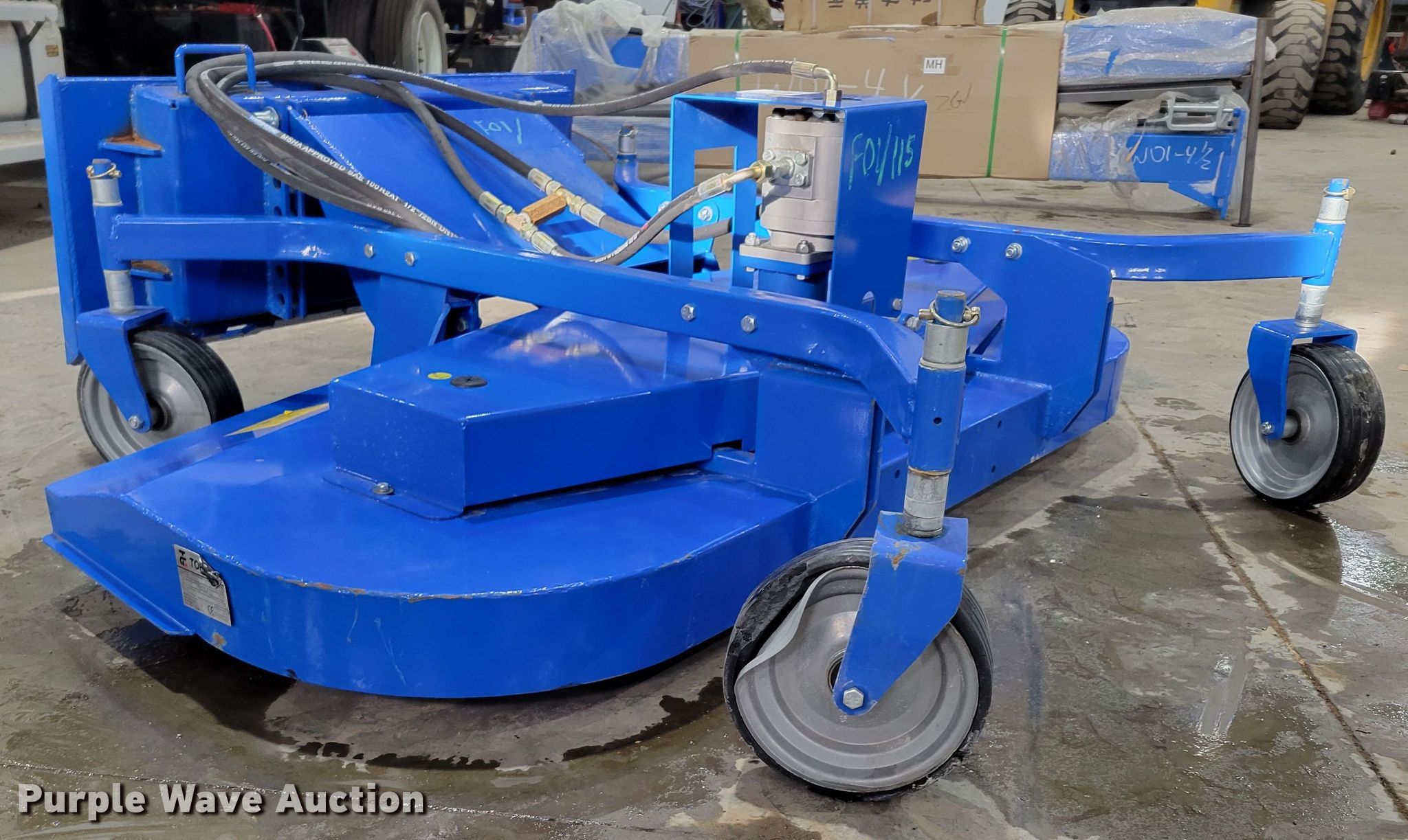 TopCat SSM72 72" W skid steer rotary mower in Waterloo, NE Item