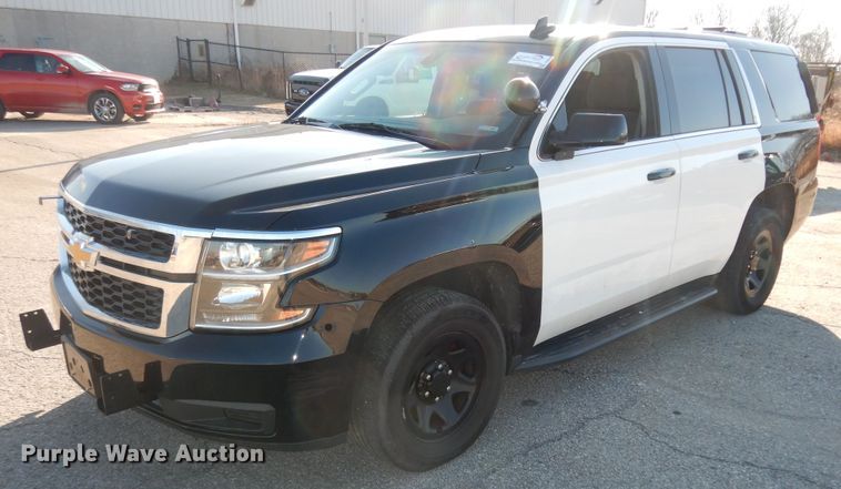 image for item DH3816 2017 Chevrolet Tahoe Police  SUV