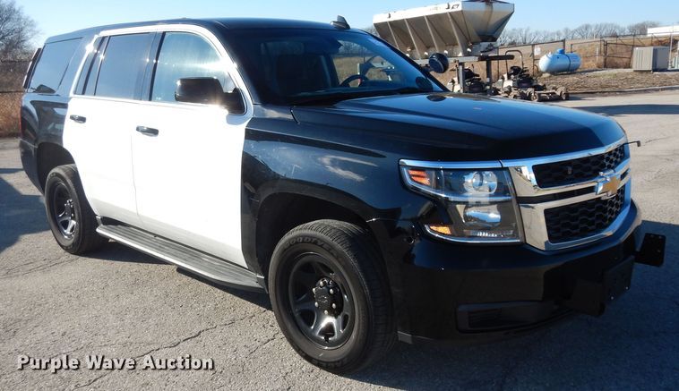 image for item DH3816 2017 Chevrolet Tahoe Police  SUV