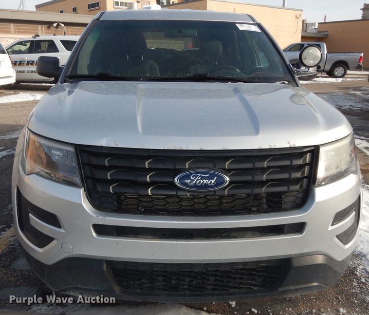 image for item DK7538 2017 Ford Explorer Police Interceptor  SUV