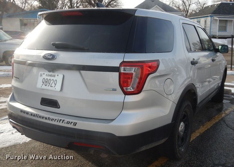 image for item DK7538 2017 Ford Explorer Police Interceptor  SUV
