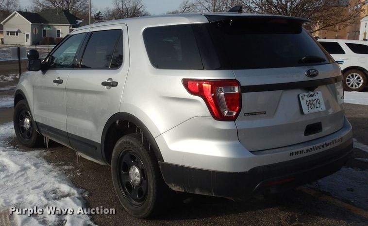 image for item DK7538 2017 Ford Explorer Police Interceptor  SUV