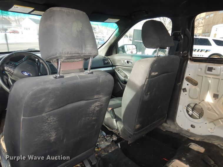 image for item DK7538 2017 Ford Explorer Police Interceptor  SUV