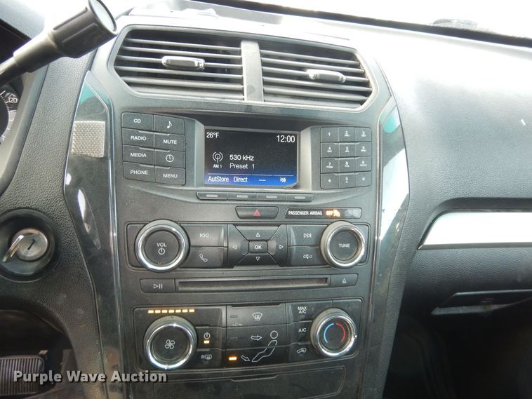 image for item DK7538 2017 Ford Explorer Police Interceptor  SUV