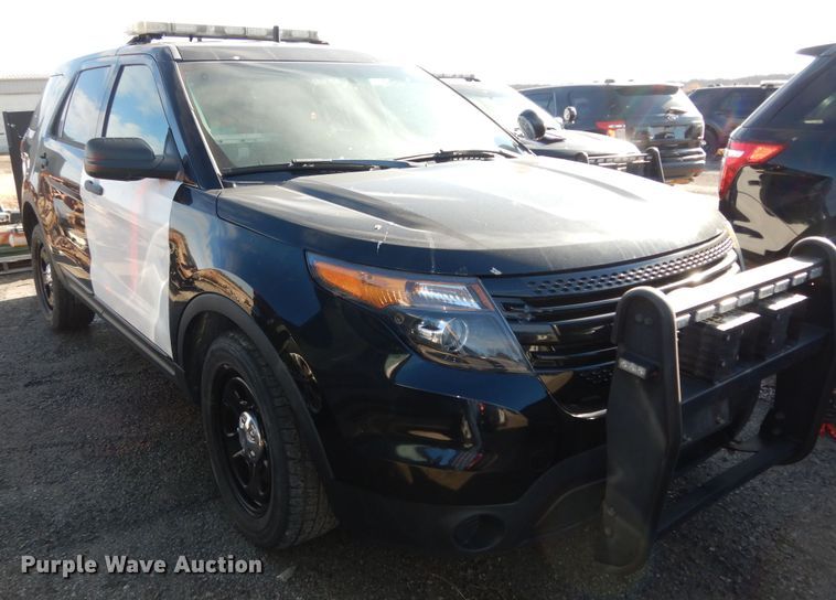 image for item DK7542 2015 Ford Explorer Police Interceptor  SUV