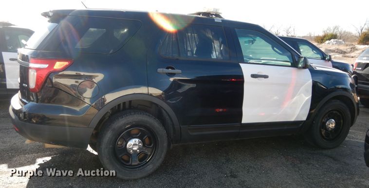 image for item DK7542 2015 Ford Explorer Police Interceptor  SUV