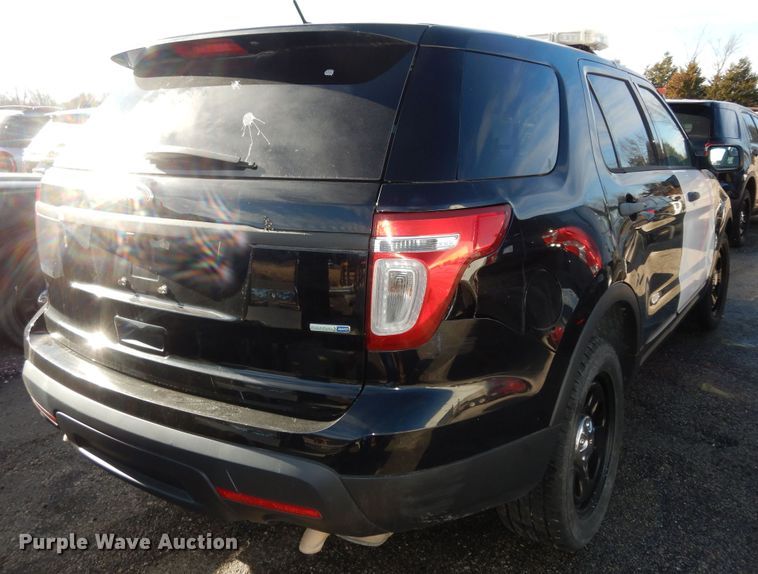 image for item DK7542 2015 Ford Explorer Police Interceptor  SUV