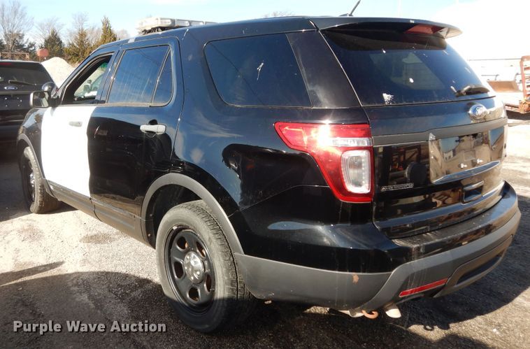 image for item DK7542 2015 Ford Explorer Police Interceptor  SUV