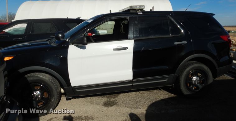 image for item DK7542 2015 Ford Explorer Police Interceptor  SUV