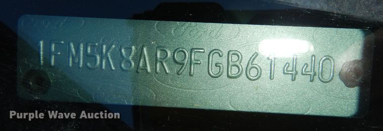 image for item DK7542 2015 Ford Explorer Police Interceptor  SUV