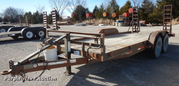 image for item DK7544 2007 Neal  equipment trailer