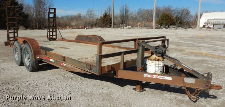 image for item DK7544 2007 Neal  equipment trailer