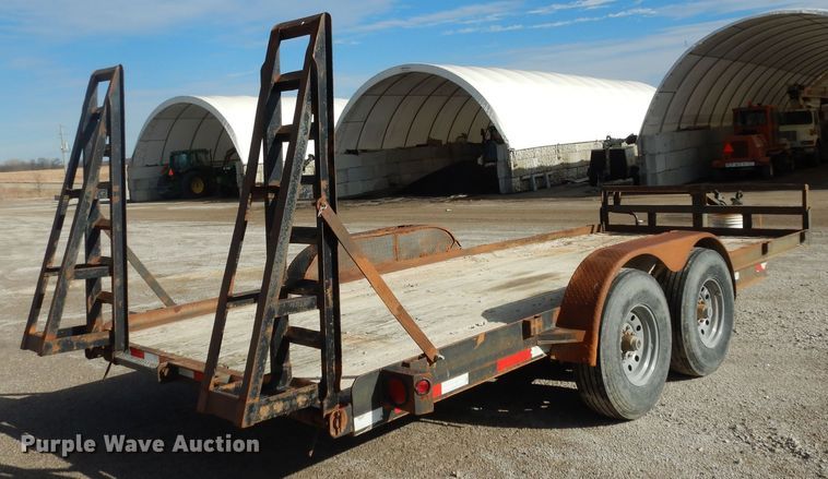 image for item DK7544 2007 Neal  equipment trailer
