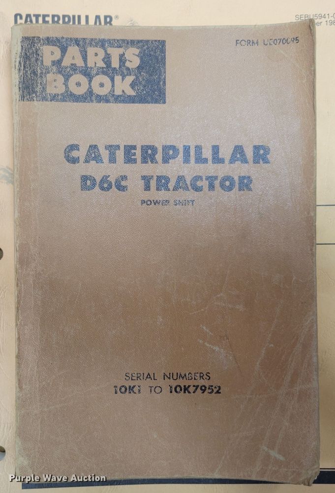 image for item DM8165 1983 Caterpillar D6D  dozer