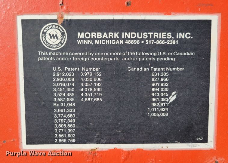 image for item DM8167 Morbark Industries Inc Eeger Beever  wood chipper