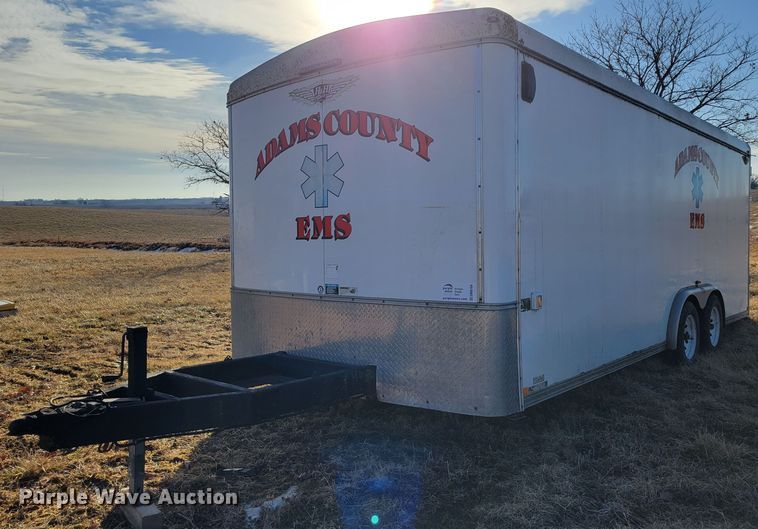 image for item DM8168 2005 H&H Trailers  enclosed cargo trailer