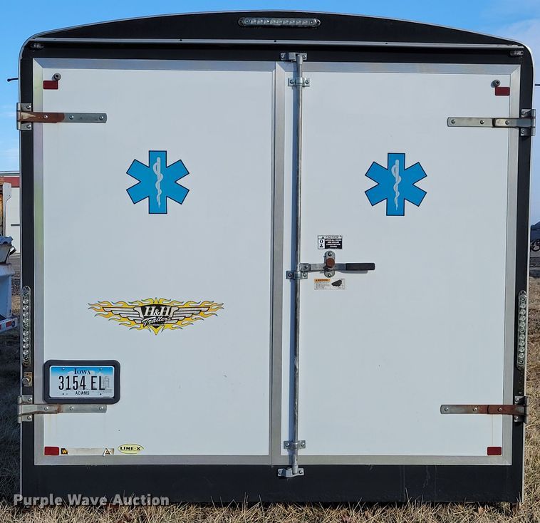 image for item DM8168 2005 H&H Trailers  enclosed cargo trailer