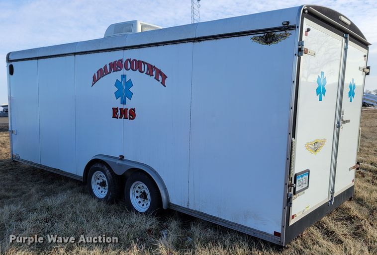 image for item DM8168 2005 H&H Trailers  enclosed cargo trailer