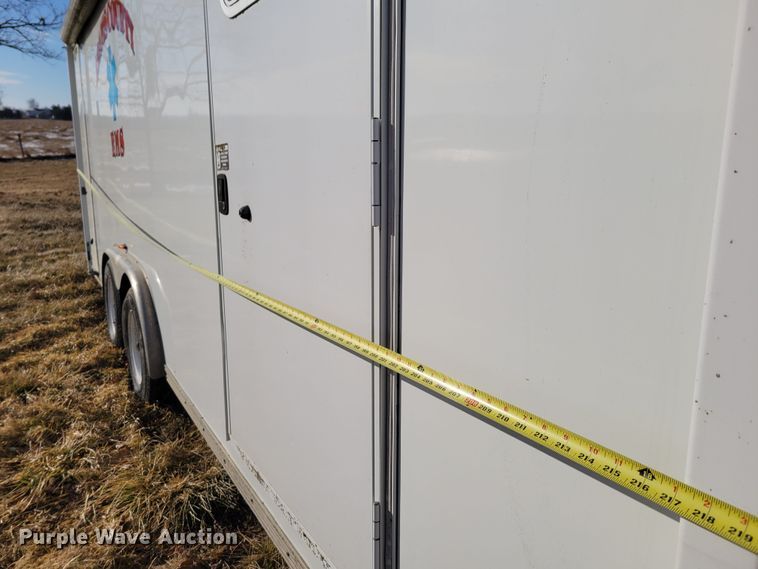 image for item DM8168 2005 H&H Trailers  enclosed cargo trailer