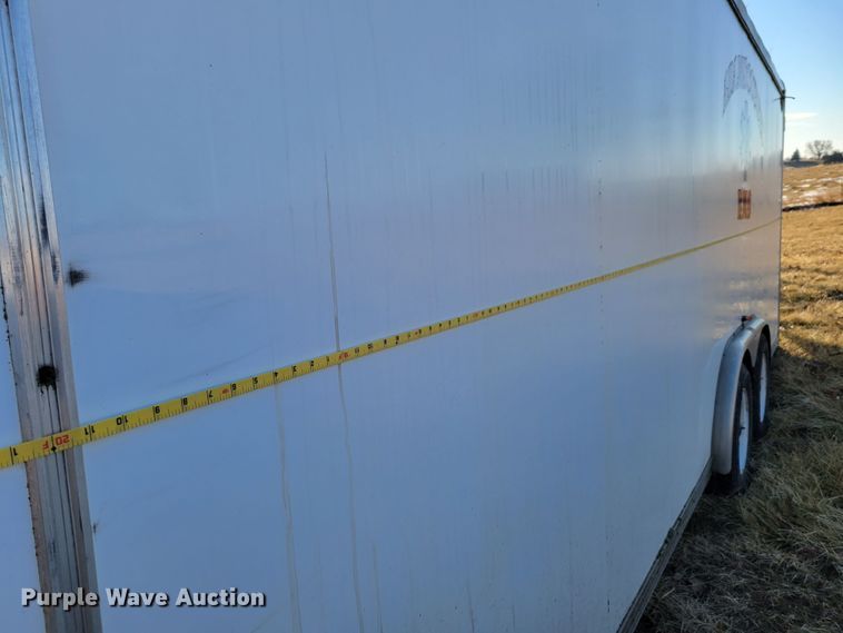 image for item DM8168 2005 H&H Trailers  enclosed cargo trailer