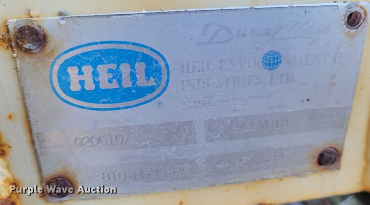 image for item DM8170 Heil SL5YD10  dump bed