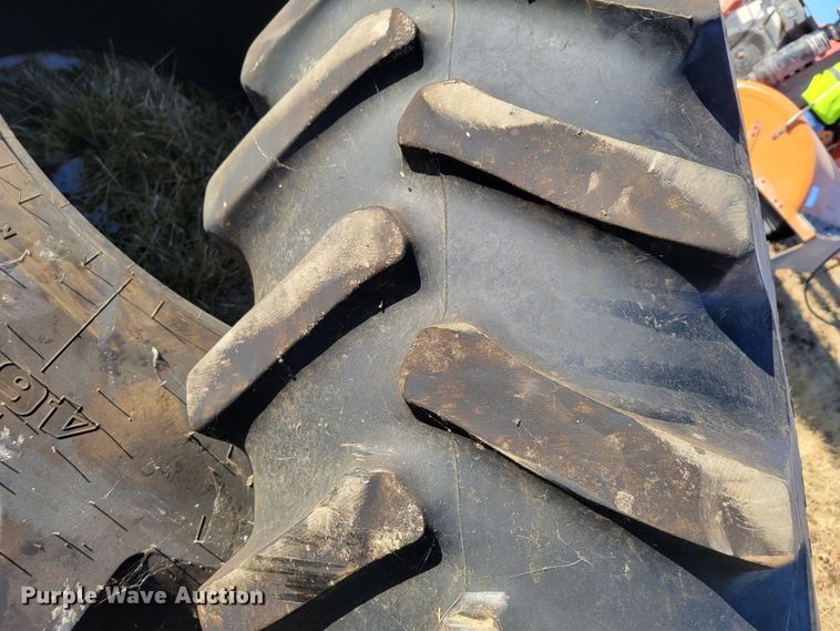 image for item DM8173 (2) 480/85R34 tires