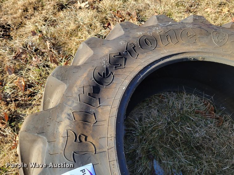 image for item DM8173 (2) 480/85R34 tires