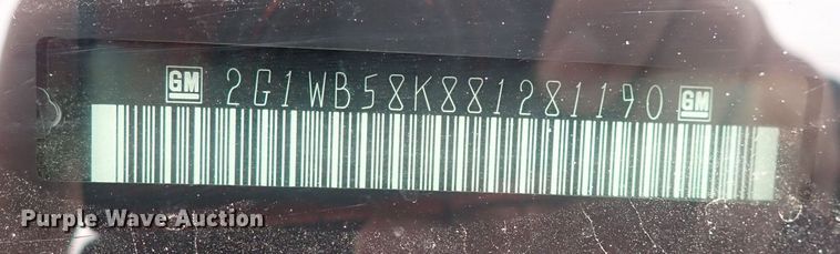 image for item DQ4931 2008 Chevrolet Impala