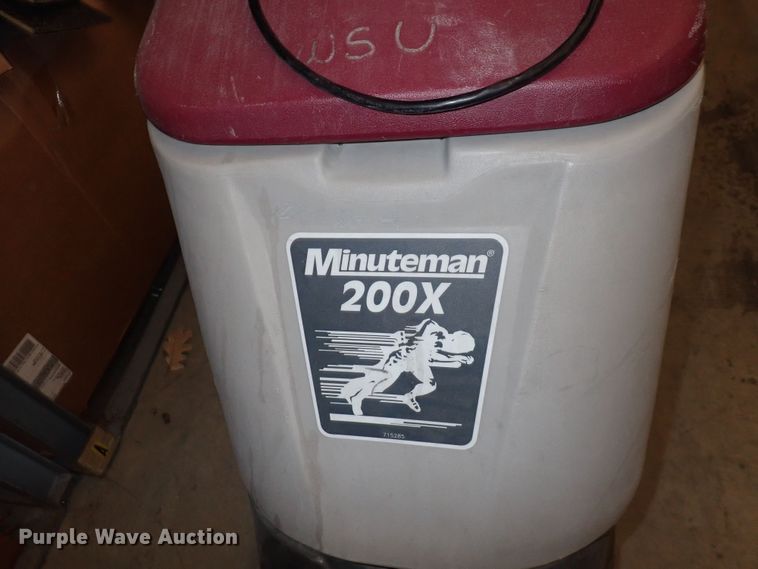 image for item HP9276 Minuteman MC20001QP  floor scrubber