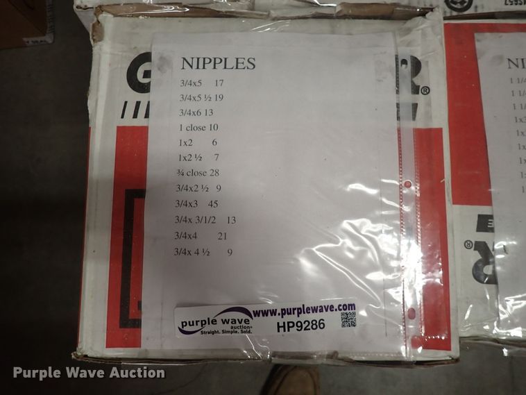 image for item HP9286 Pipe nipples