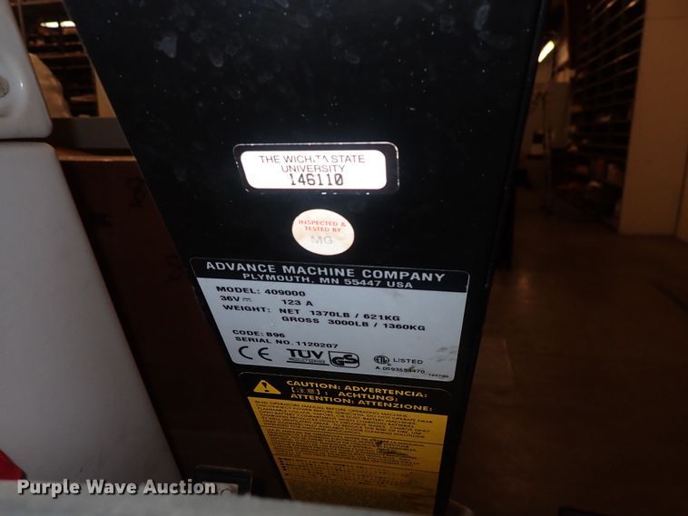 image for item HP9288 Advance 3800  floor scrubber