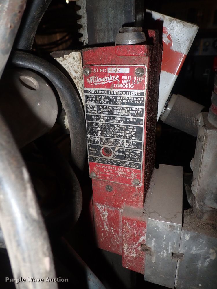 image for item HP9292 Milwaukee Dymorig  core drill