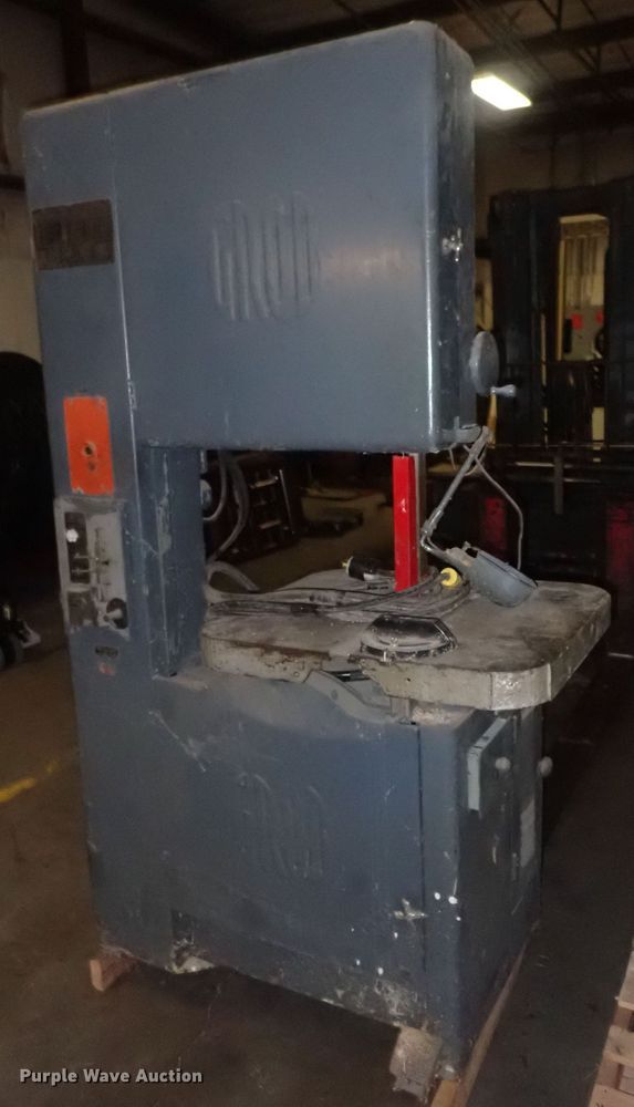 image for item HP9294 Grob  band saw welder